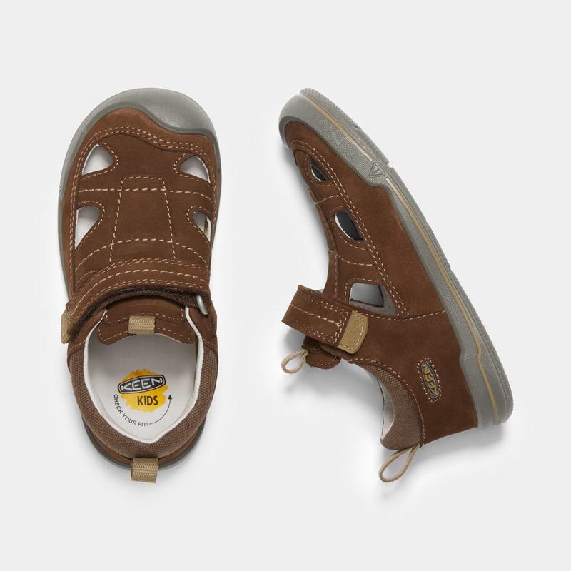 Sandalias Keen Sprout Fisherman Para Niños Marrom - Sandalias Keen Mexico (623108-IKD)